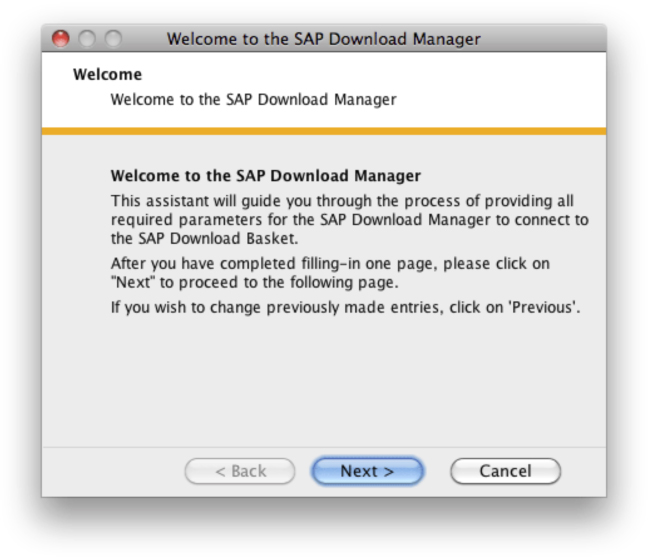 sap download mac