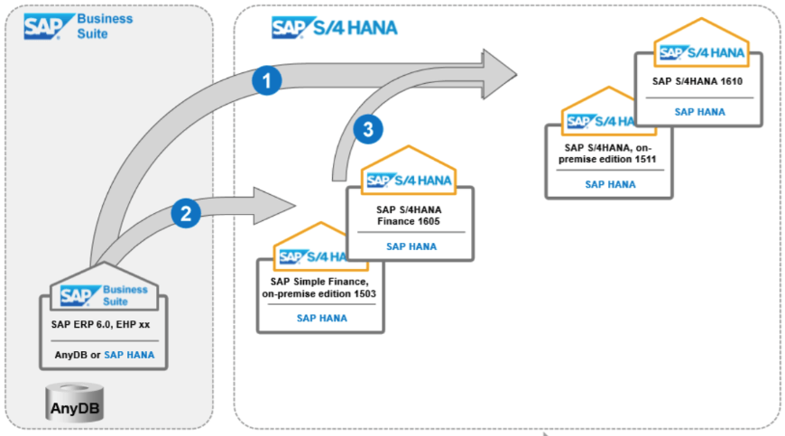 Actualizar SAP ERP 6.0 a la versión S4:HANA - Business Suite en HANA