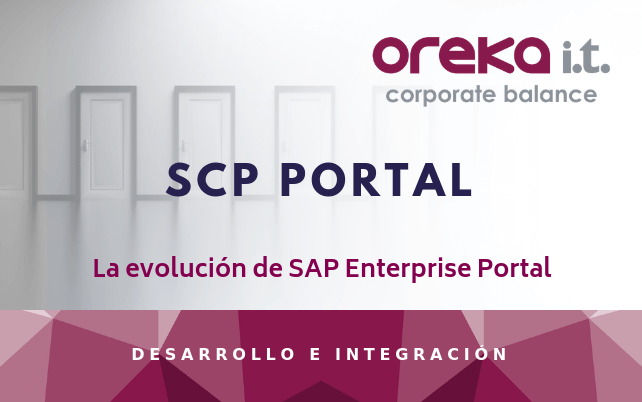 SCP Portal, la evolución de SAP Enterprise Portal