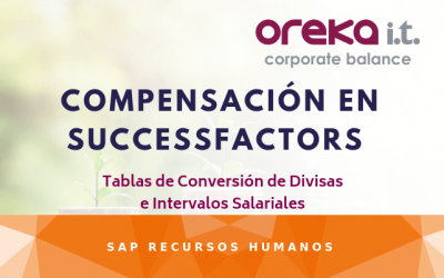 SAP SuccessFactors Compensation: Tablas de Conversión de Divisas e Intervalos Salariales