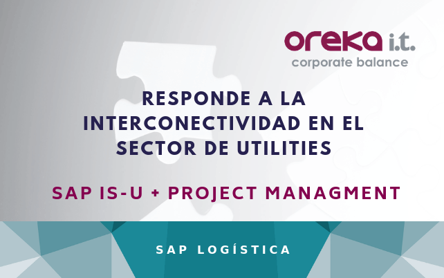 Responde a la interconectividad en el sector de utilities: SAP IS-U + Project Managment