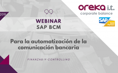 Webinar · SAP BCM para la automatización de la comunicación bancaria