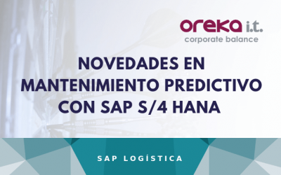 Novedades en Mantenimiento Predictivo con SAP S/4 HANA