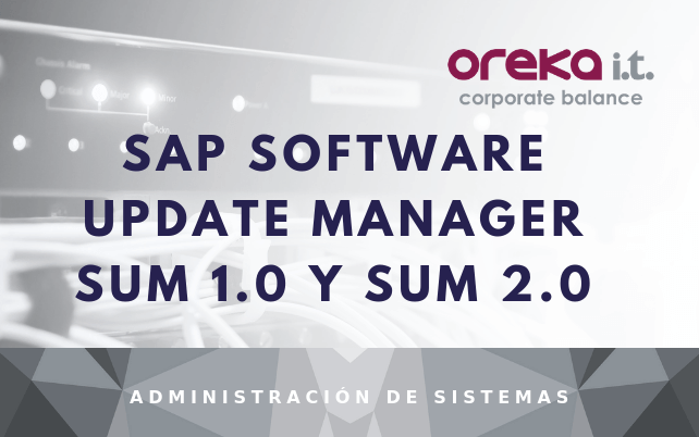 SAP Software Update Manager SUM 1.0 y SUM 2.0