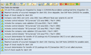 Conversión a S4 HANA, Configuraciones previas FI CO, errores más comunes (4)