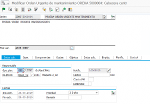 Impresión de avisos y órdenes de mantenimiento desde sap pm