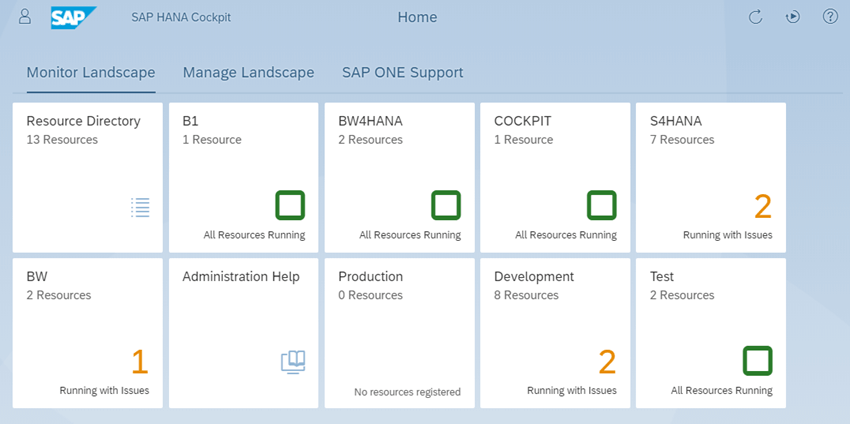 SAP HANA Cockpit 2.0 - Oreka IT Blog about SAP