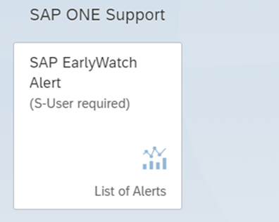 SAP HANA COCKPIT 2 - SAP ONE Support