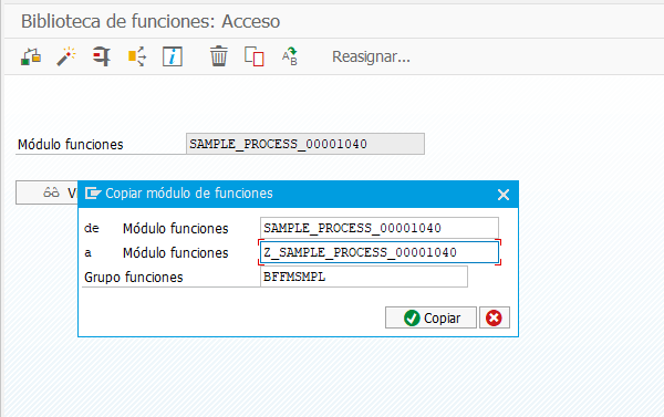 reclamacion de facturas emitidas y no pagadas SAP FI - modulo de funciones