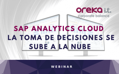 Webinar SAP Analytics Cloud: la toma de decisiones se sube a la nube