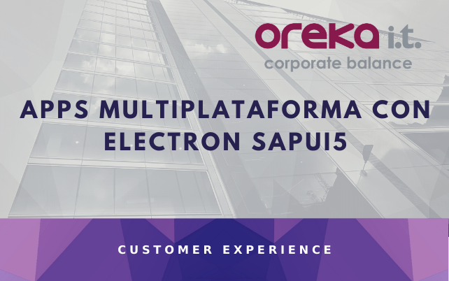 Apps multiplataforma con Electron SAPUI5