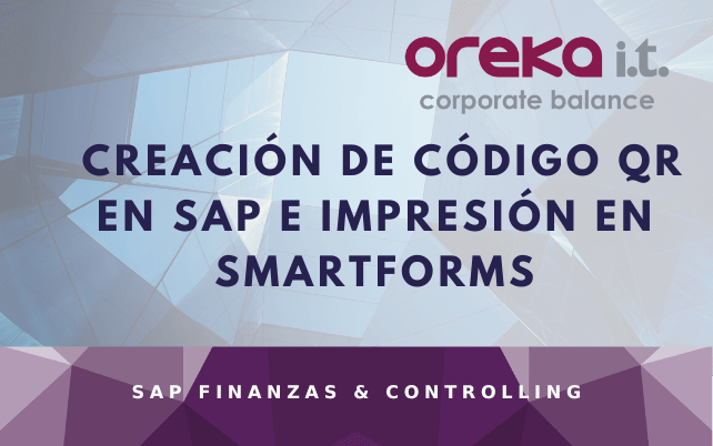 Creación de código QR en SAP e impresión en SmartForms