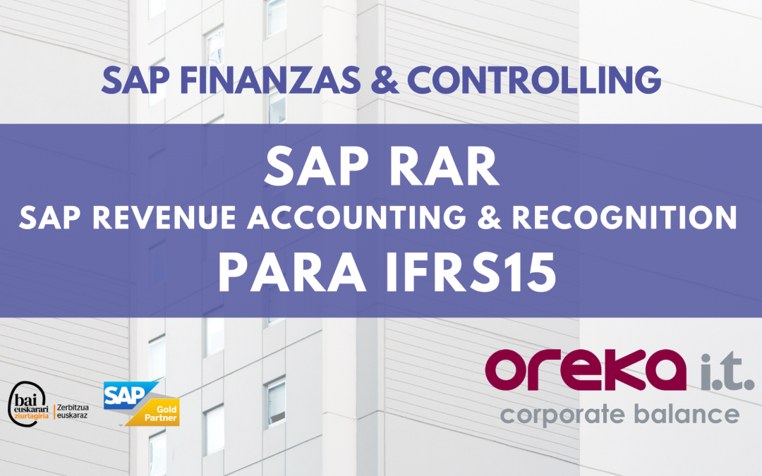 SAP FINANZAS & CONTROLLING: SAP RAR PARA IFRS15