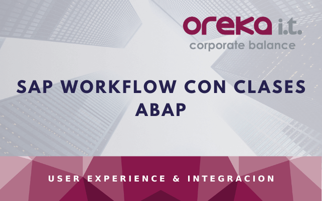 SAP Workflow con clases ABAP