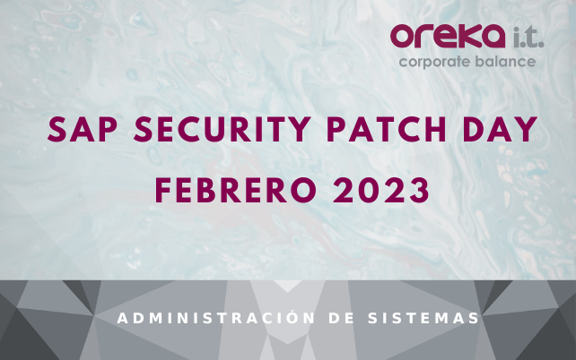 SAP Security Patch Day: Febrero