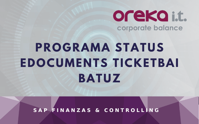 Programa Status eDocuments TicketBAI BATUZ