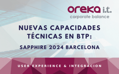 Nuevas capacidades técnicas en BTP: Sapphire 2024 Barcelona