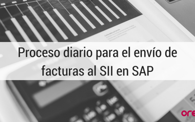 SAP FI:Proceso diario para el envío de facturas al SII en SAP