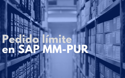 SAP MM-PUR:Pedido Límite