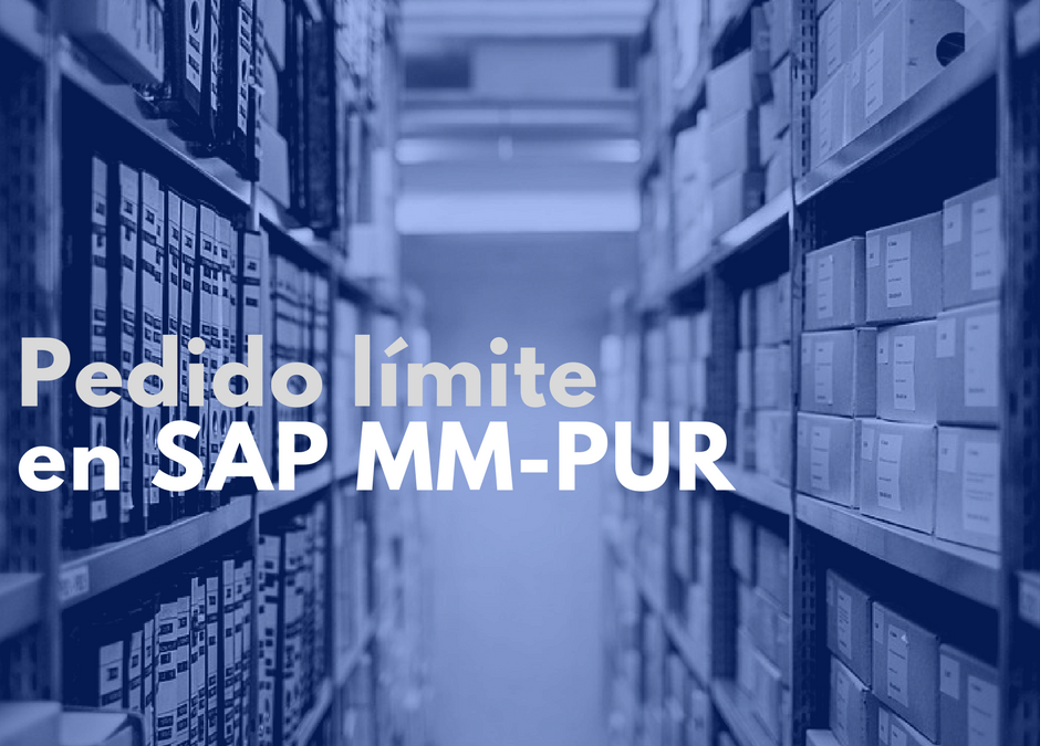SAP MM-PUR:Pedido Límite