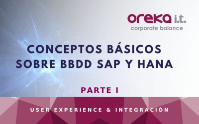Conceptos básicos sobre BBDD SAP y HANA Parte I