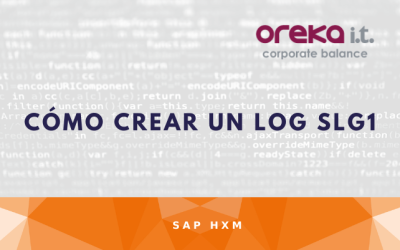 Cómo crear un LOG SLG1