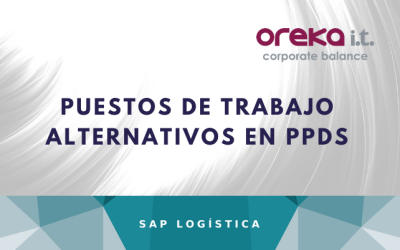 Puestos de trabajo alternativos en SAP PPDS