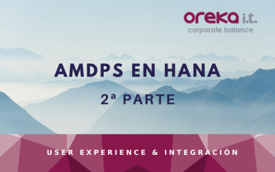 AMDPS en HANA2ª Parte