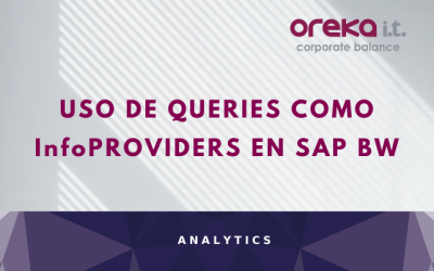Uso de queries como InfoProviders en SAP BW