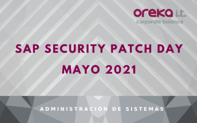 SAP Security Patch DayMayo 2021