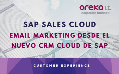 SAP SALES CLOUD Email marketing desde el nuevo CRM Cloud de SAP