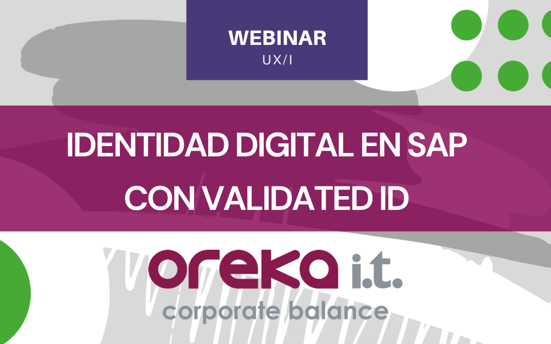 Identidad digital en SAP con ValidatedID