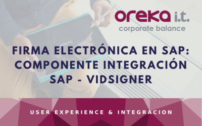 Firma electrónica en SAPComponente integración SAP – VIDSigner