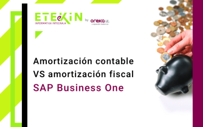 Amortización contable VS amortización fiscalen SAP Business One