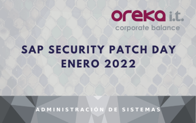 SAP Security Patch Day Enero 2022