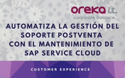 Automatiza la gestión del soporte postventa con los planes de mantenimiento de SAP Service Cloud