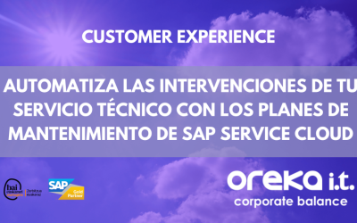 Customer experience  Planes de mantenimiento de SAP SEVICE CLOUD