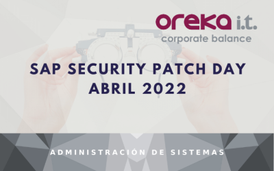 SAP Security Patch Day Abril 2022
