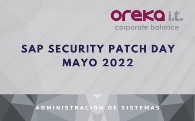 SAP Security Patch Day Mayo 2022