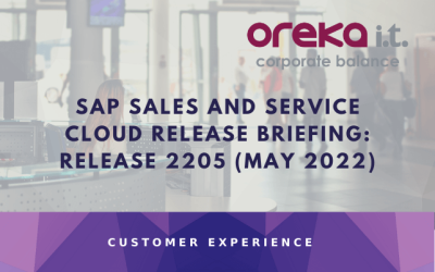 SAP Sales and Service Cloud Release Briefing Release 2205 (May 2022)