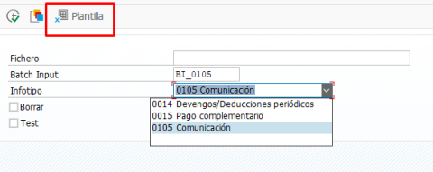 Creación de plantilla Excel, generar Batch Inputs | Oreka IT