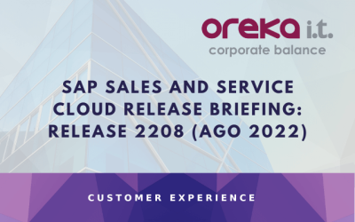 SAP Sales and Service Cloud Release Briefing Release 2208 (Ago 2022)