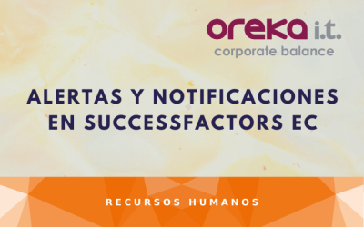 Alertas y notificaciones en SuccessFactors EC