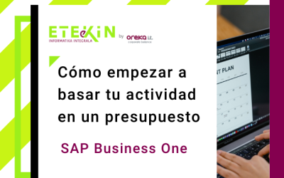 Cómo empezar a basar tu actividad en un presupuesto