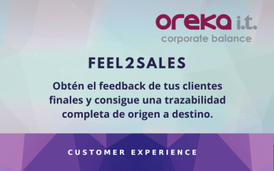 FEEL2SALES obtén el feedback de tus clientes finales y consigue una trazabilidad completa.
