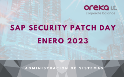 SAP Security Patch Day Enero 2023