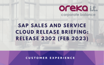 SAP Sales and Service Cloud Release Briefing Release 2302 (Feb 2023)