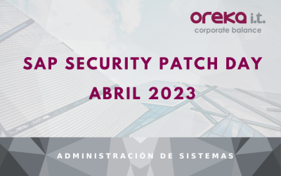 SAP Security Patch Day Abril 2023