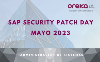 SAP Security Patch Day Mayo 2023