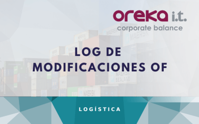 Log de modificaciones OF